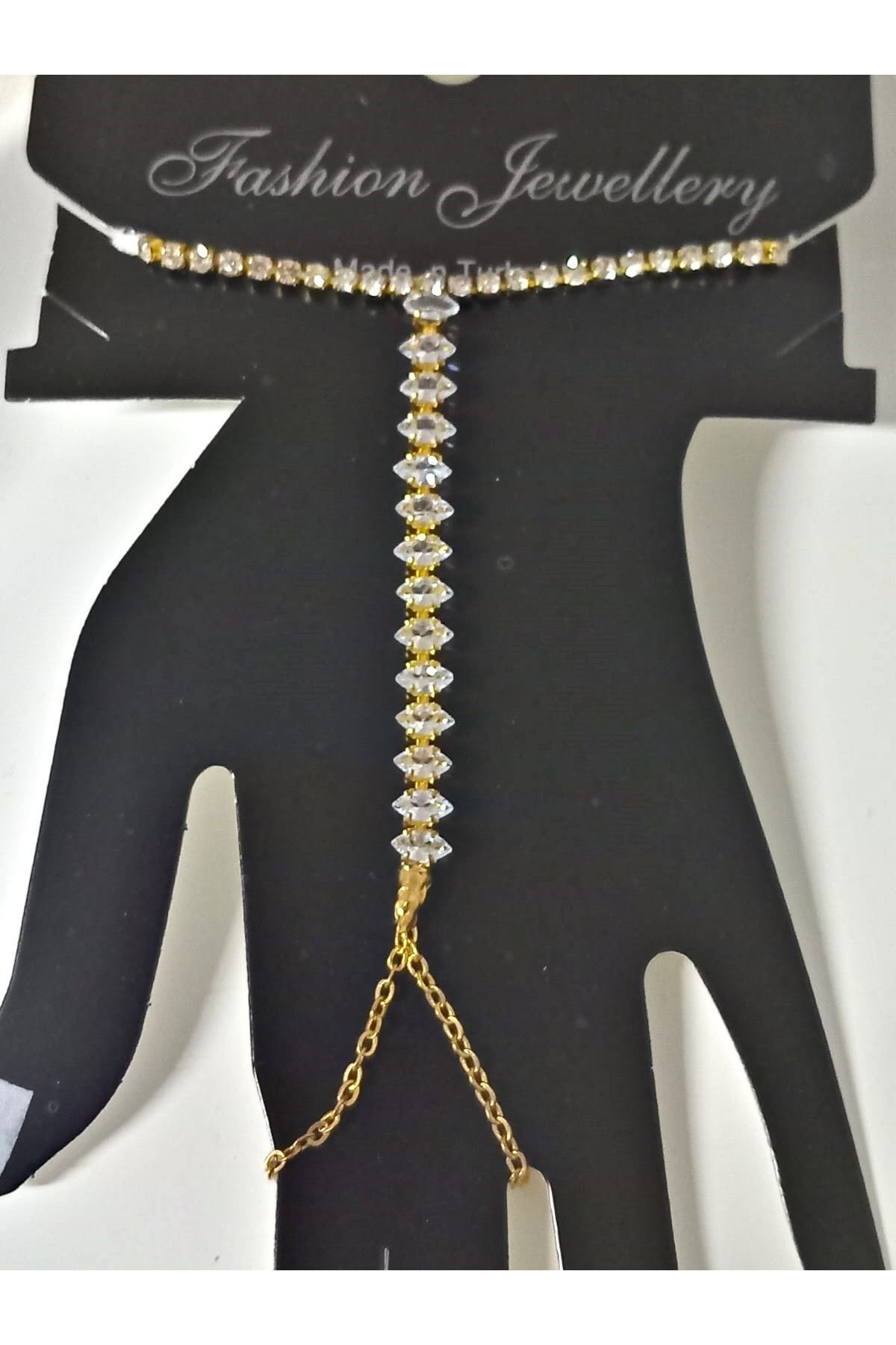 Gold Taşlı Çok Şık Şahmeran