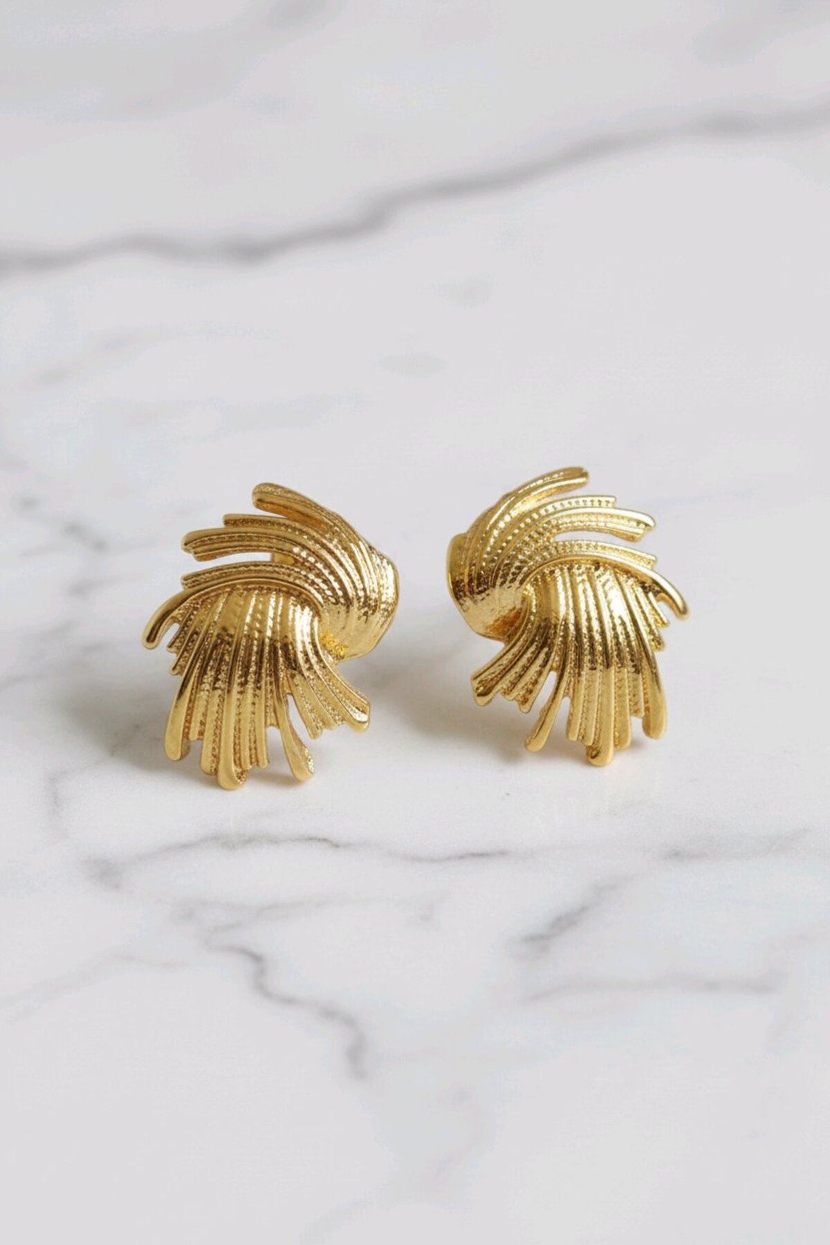 Gold Vintage Küpe