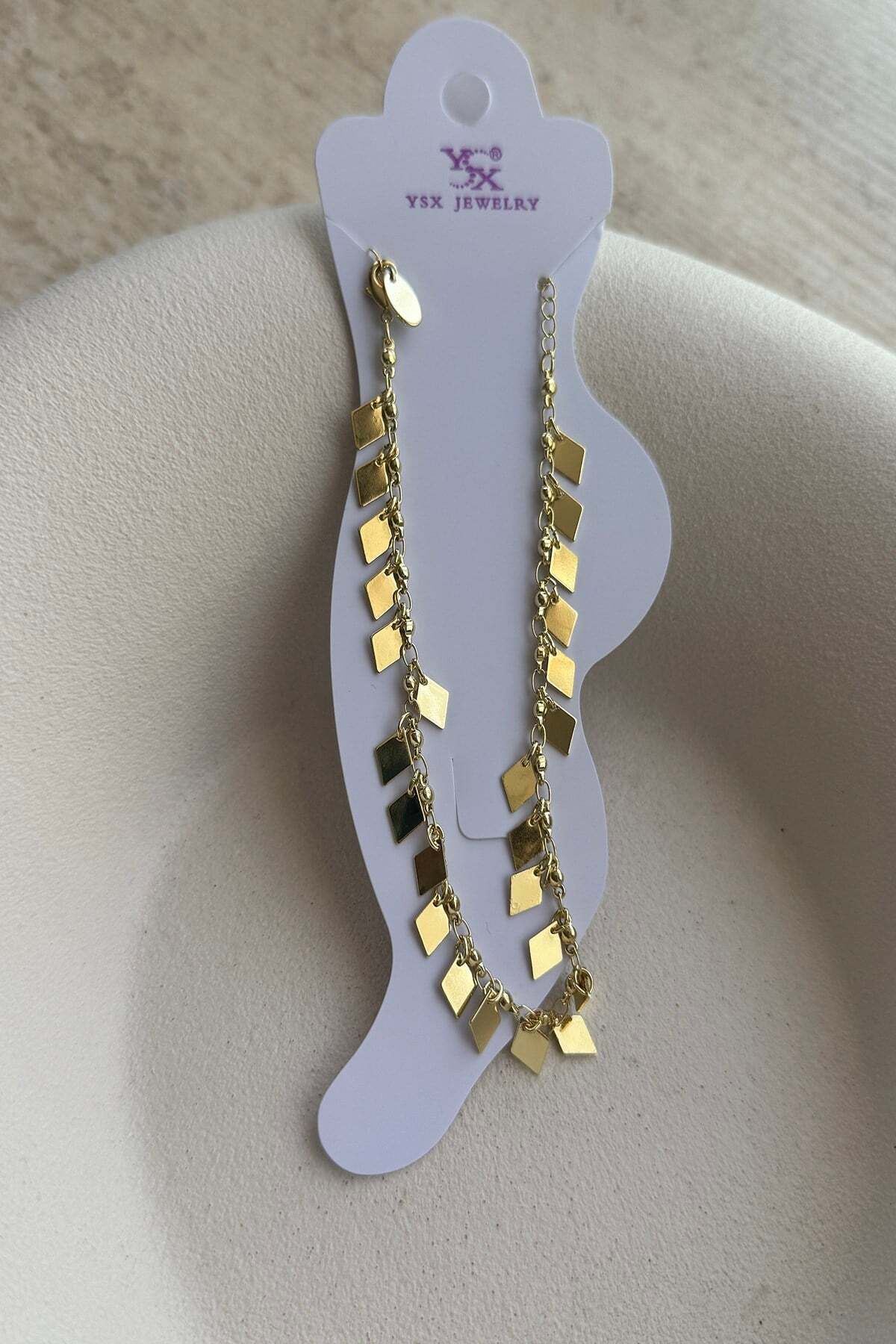 YSX Gold Halhal, Uzunluk:(20+5)cm, Üst Kalite