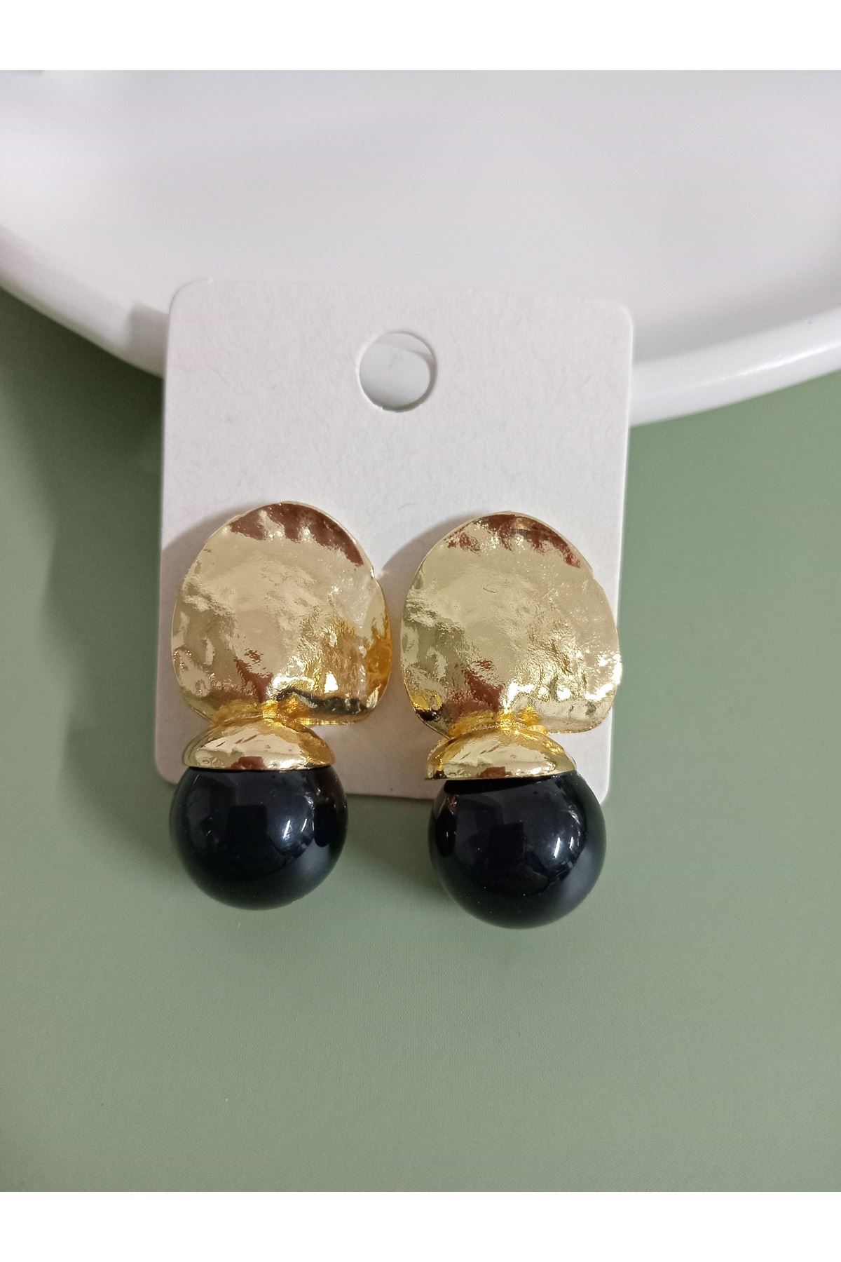 Marka Model, Siyah Gold Küpe