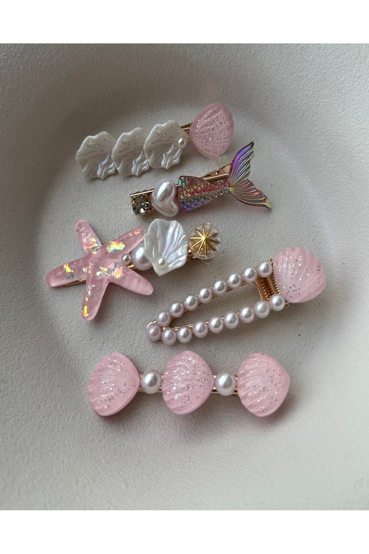 5 li Set Pembe Yan Toka