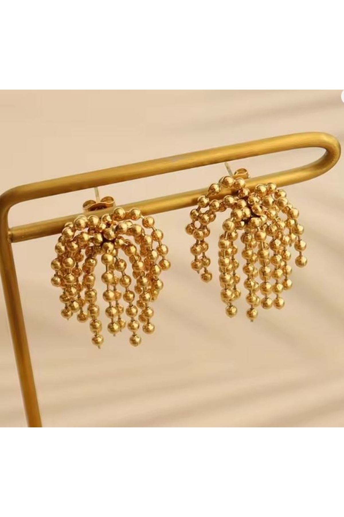 Gold Püskül Marka Kadın Küpe