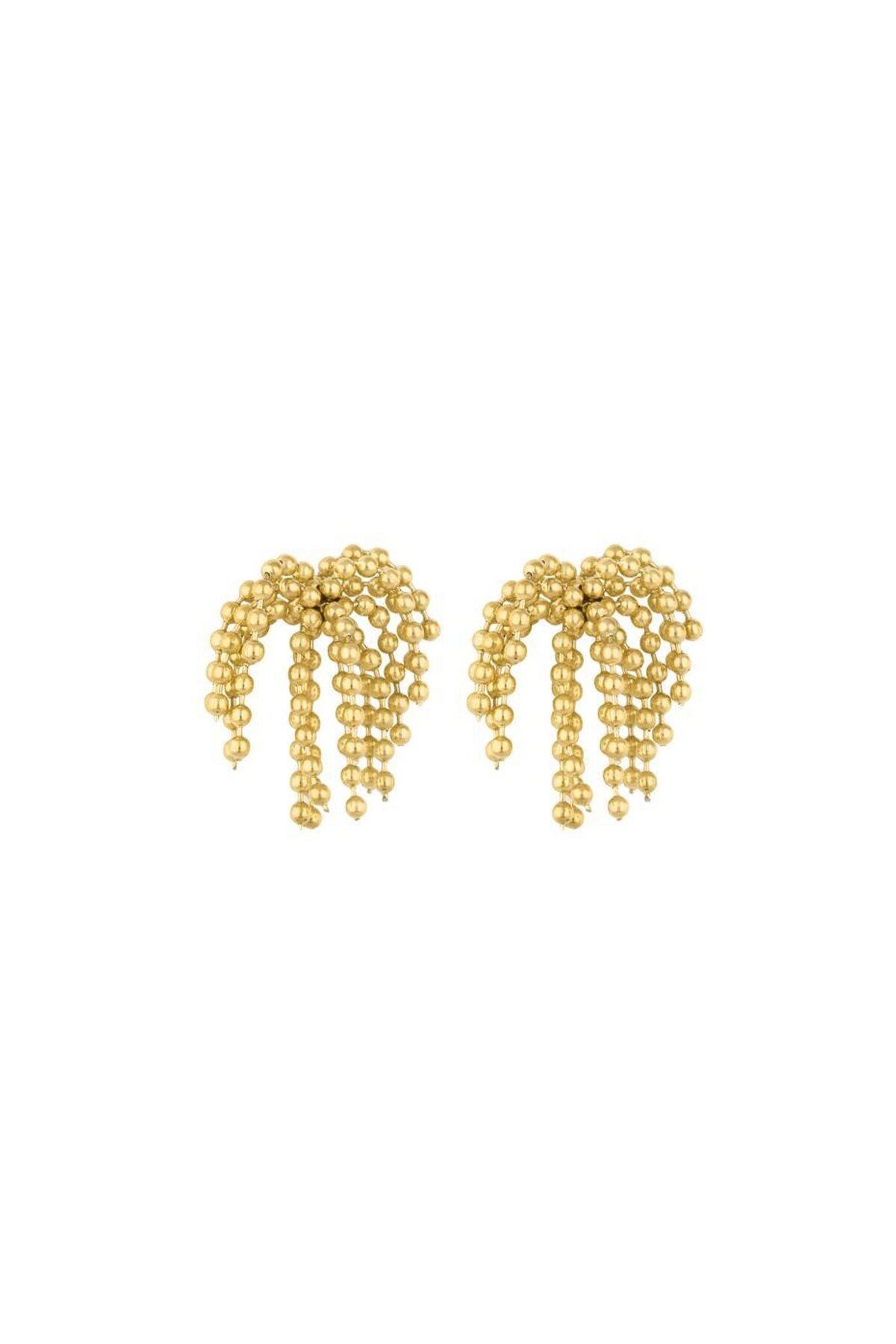 Gold Püskül Marka Kadın Küpe