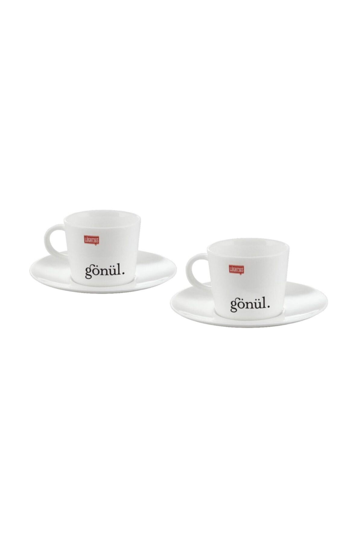 ''gönül'' 2 Li Porselen Fincan Seti