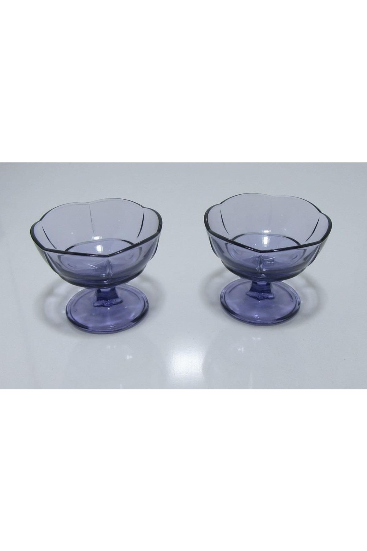 Ice vile 6 li Mor  Dondurma Puding Sunum Kasesi 174cc