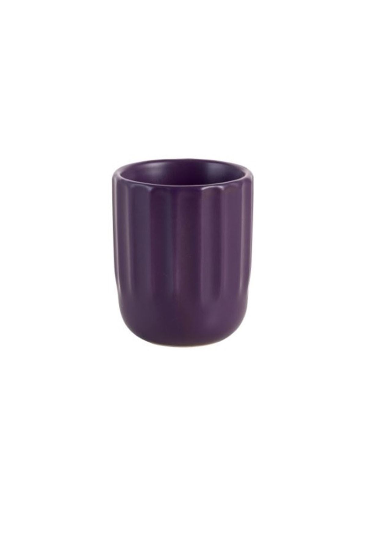 Seramik Mor Espresso Bardağı 80cc