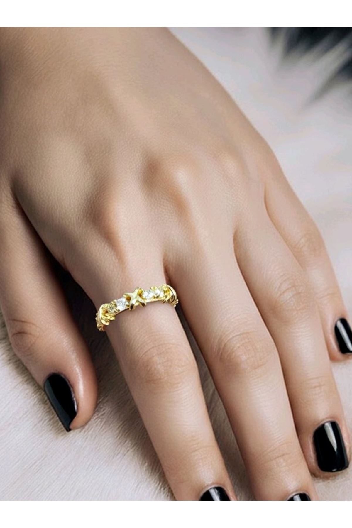 Gold XoXo Yüzük, Ayarlanabilir
