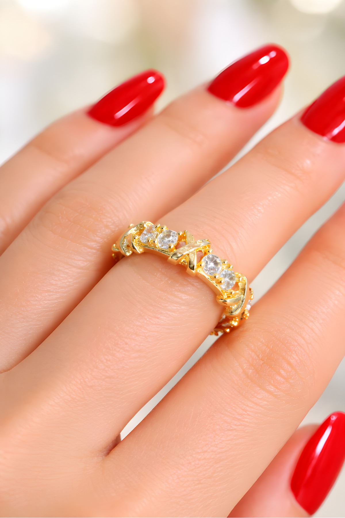 Gold XoXo Yüzük, Ayarlanabilir