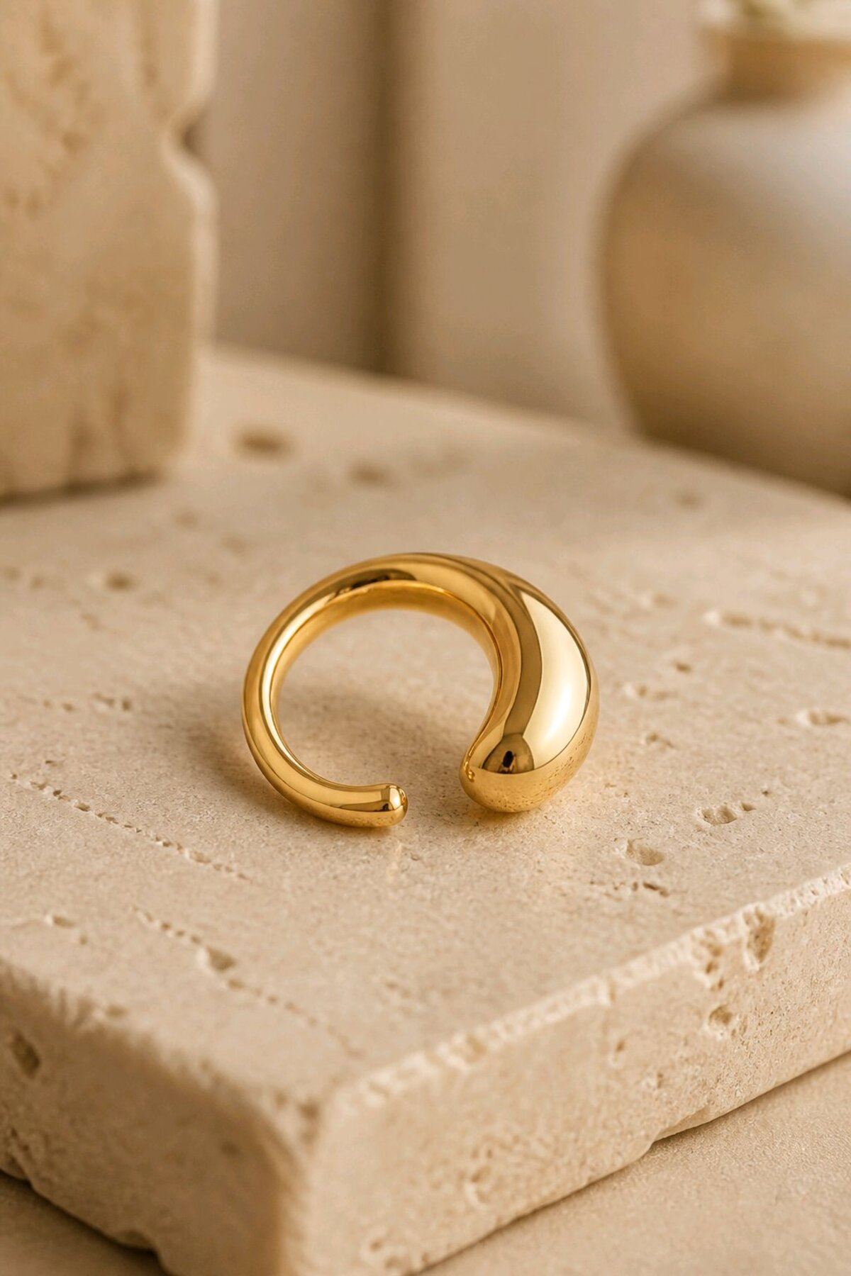 Gold Damla Yüzük, Ayarlanabilir
