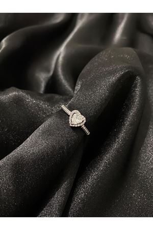 KALPLİ ZİRKON TAŞLI AYARLANABİLİR ÇELİK YÜZÜK ( PEMBE & BEYAZ TAŞ RENGİ SEÇENEKLERİ )