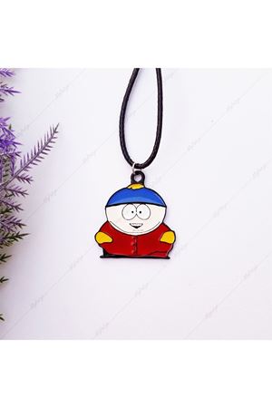 South Park Eric Cartman Suni Deri Kayışlı Unisex Çocuk Kolye