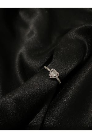 KALPLİ ZİRKON TAŞLI AYARLANABİLİR ÇELİK YÜZÜK ( PEMBE & BEYAZ TAŞ RENGİ SEÇENEKLERİ )