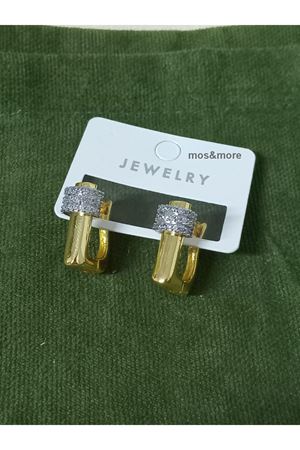 Gold Taşlı Şık Kadın Küpe