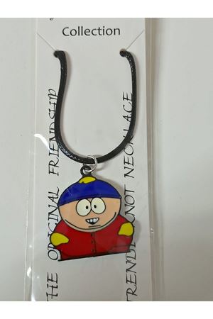 South Park Eric Cartman Suni Deri Kayışlı Unisex Çocuk Kolye