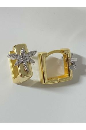 Gold Taşlı Yusufçuk Şık Kadın Küpe