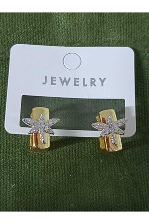 Gold Taşlı Yusufçuk Şık Kadın Küpe