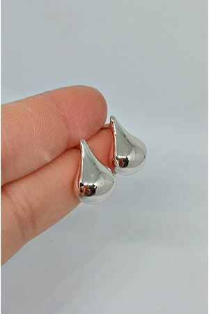 Gümüş Damla Trend Küçük Kadın Küpe