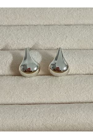 Gümüş Damla Trend Küçük Kadın Küpe