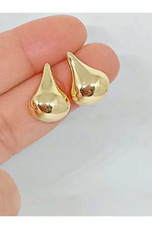 Gold Damla Trend Küçük Kadın Küpe
