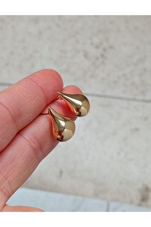 Gold Damla Trend Küçük Kadın Küpe