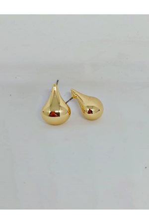 Gold Damla Trend Küçük Kadın Küpe