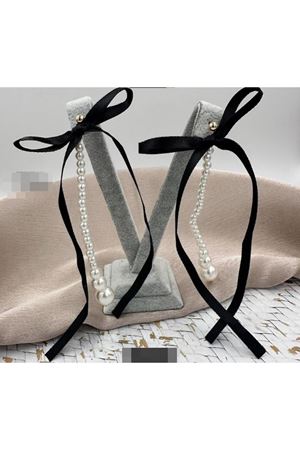 Kurdeleli İncili Uzun Marka Kadın Küpe