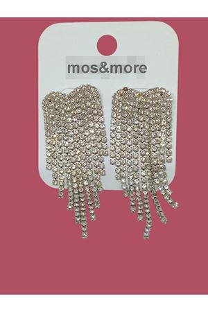 Taşlı Sallantılı Uzun Kadın Abiye Küpe