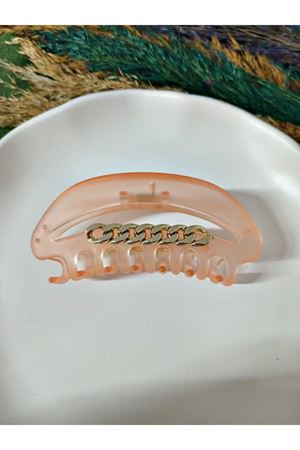 Pastel Renkli Şeffaf Görünümlü Mandal Toka