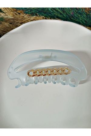 Pastel Renkli Şeffaf Görünümlü Mandal Toka