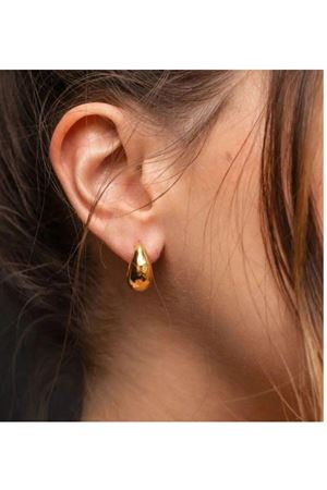 Gold Mini Boy Damla  Kadın Küpe