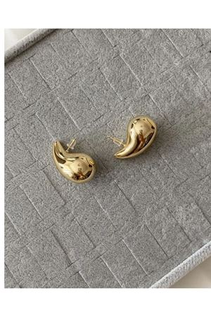 Gold Mini Boy Damla  Kadın Küpe