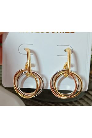 Modern Tasarım Sallantılı Halka Kadın Küpe