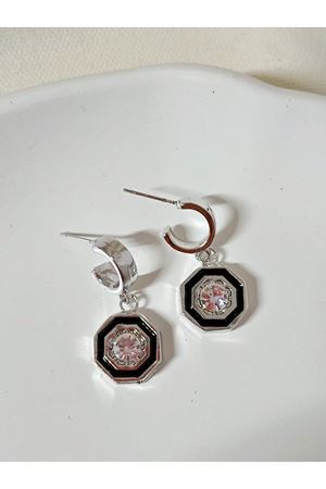 Gümüş  Serenay Model Sallantılı Kadın Küpe