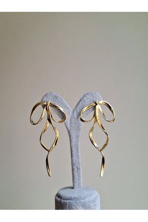 Fiyonk Model 5 Cm Kadın Küpe