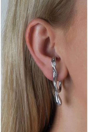 Modern Çizgiler Tasarım Kadın Küpe