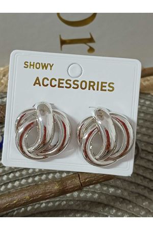 Tasarım Büyük Düğme Kadın Küpe