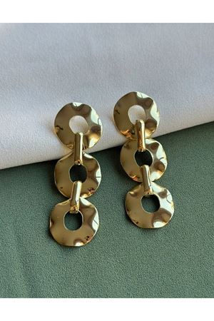 Halkalar Model Tasarım Şıkır Şıkır Kadın Küpe