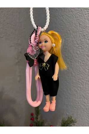 Barbili Çanta Süsü Aksesuarı Anahtarlık, Araba Süsü,Çanta charmı