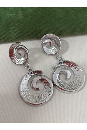 Gümüş Sallantılı Trend Şık  Kadın Küpe