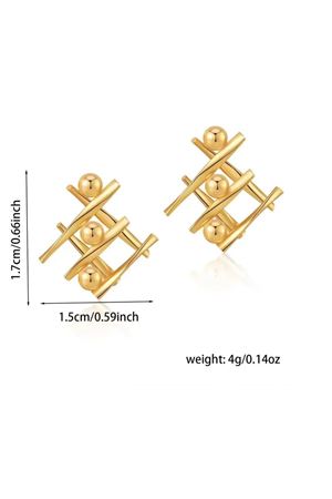 Modern Tasarım Kadın Küpe