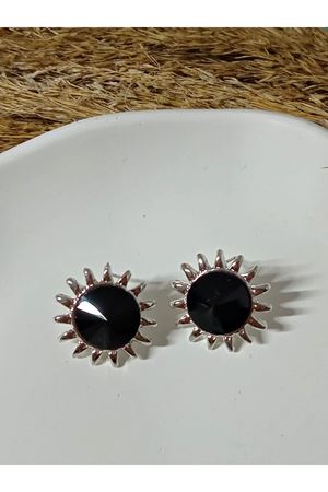 Zirkon Taşlı Güneş Abiye Günlük Kadın Küpe