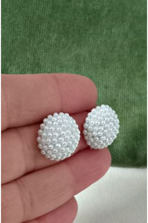 Gümüş İncili Minimal Şık Abiye Günlük Kadın Küpe