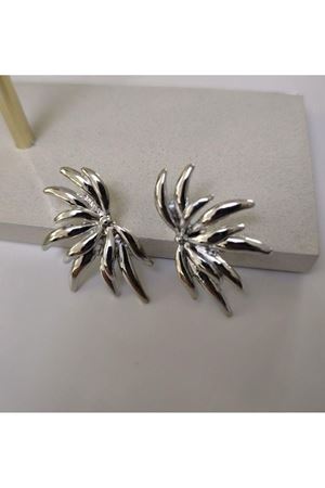 Gümüş Kanat Tasarım Kadın Küpe