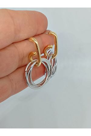 Gümüş Hafif Halkalar Kadın Küpe