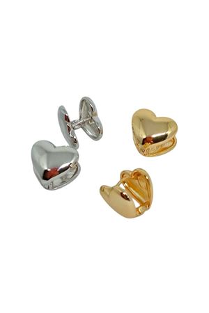 Gümüş Kalp Model Trend Şık Kadın Küpe