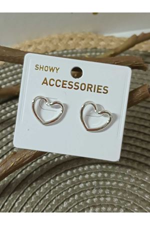 Kalp Tasarı Minimal Kadın Küpe