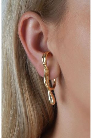 Modern Çizgiler Tasarım Kadın Küpe