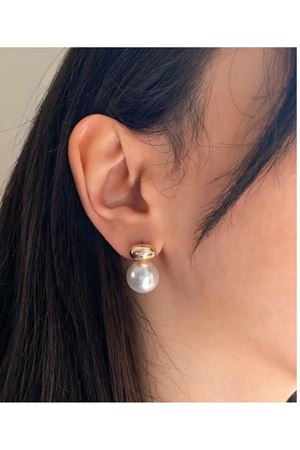 İnci Detaylı Kadın Küpe
