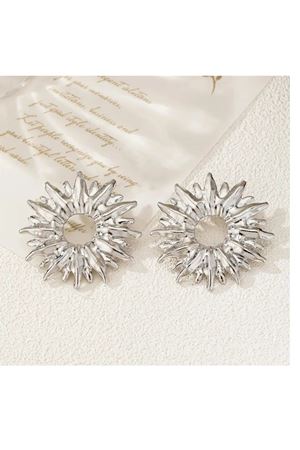 Gümüş Güneş Marka Kadın Küpe