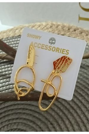 Gold Tasarım  Kadın Küpe